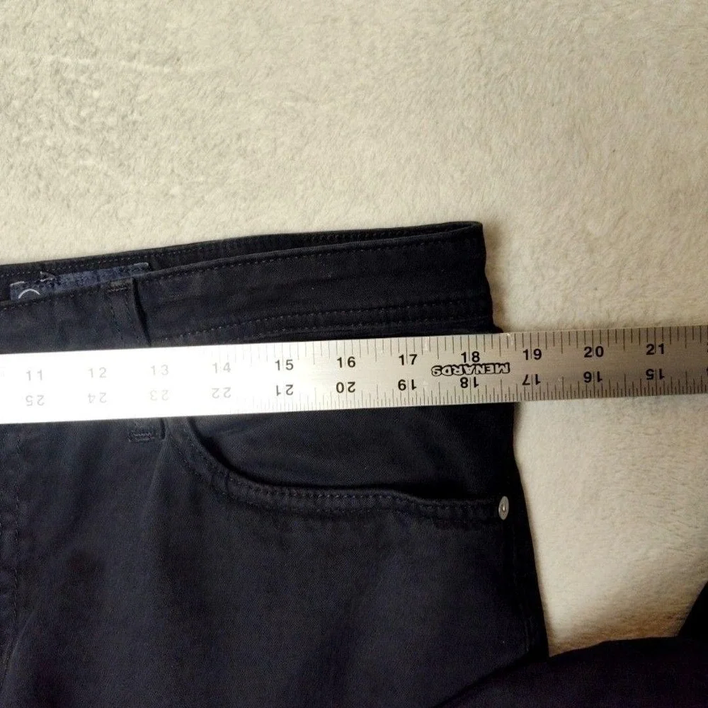 AG Adriano Goldschmied Jeans Mens 36x32 Black Protege Straight Leg Denim USA